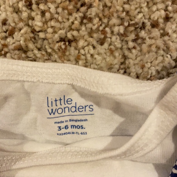 NWOT little wonders 2 piece overalls - Picture 4 of 4